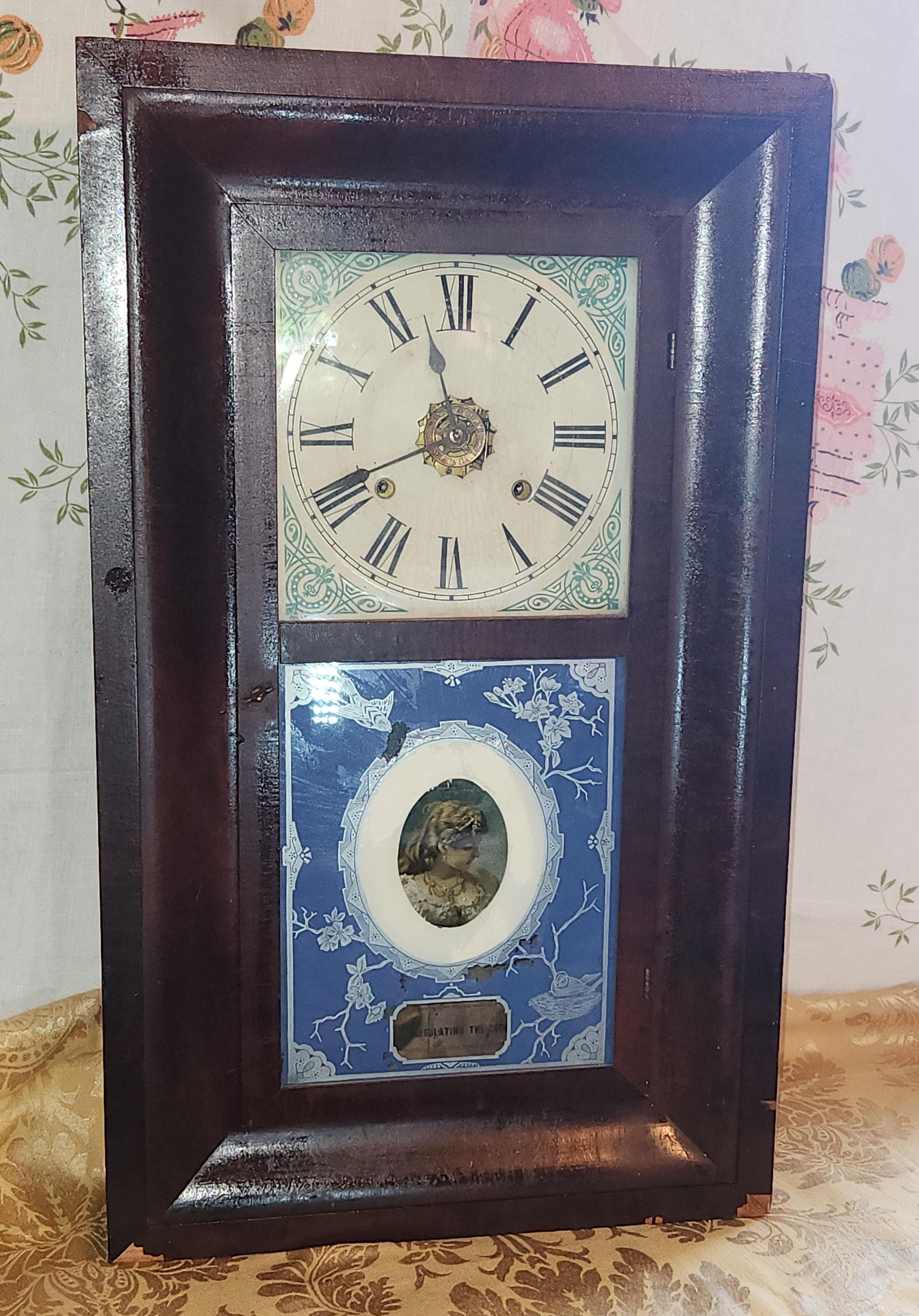 Antique clock ansonia - Etsy 日本