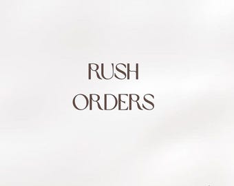 Rush Processing & Worldwide Express Shipping