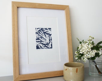 SALE 'Leaf Branch' A5 Lino Print