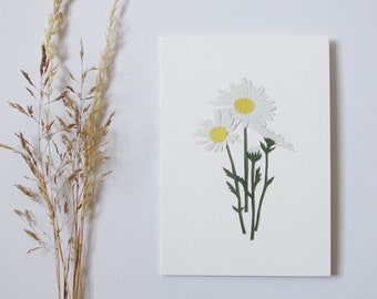 Greetings Card 'Oxeye Daisy'