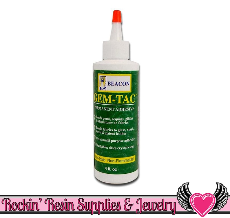 Beacon Gemtac Permanent Embellishment Adhesive Glue 4 Ounce Etsy