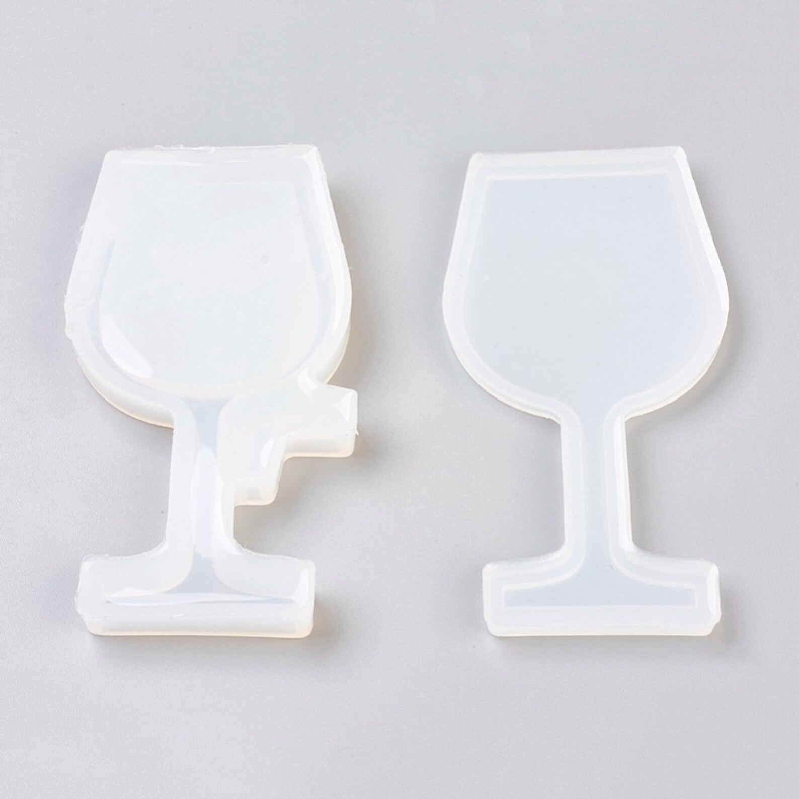 Wine Glass SILICONE MOLD Resin Mold Cabochon Mold Polymer Etsy