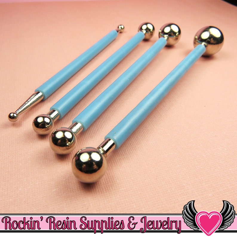 Modeling Ball Tool Set 4 pc Double Sided 419mm round ball Etsy