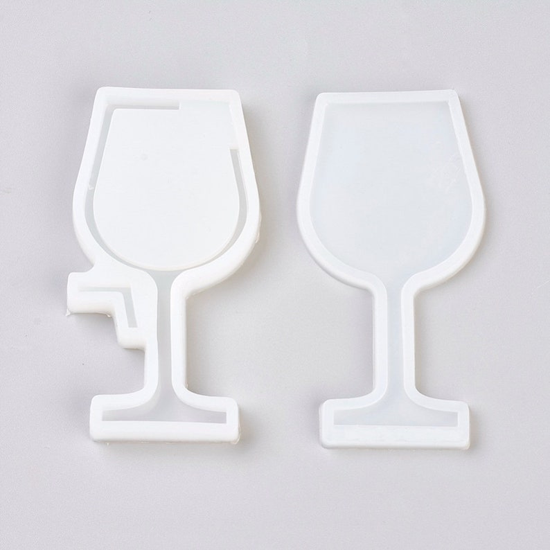 Wine Glass SILICONE MOLD Resin Mold Cabochon Mold Polymer Etsy