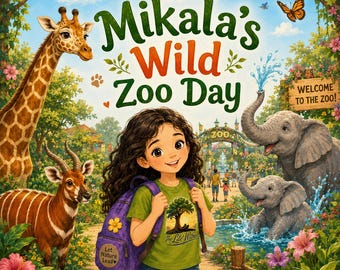 Mikalas Wilder Zoo Tag | Kinder eBook | Naturgeschichte für Kinder | Gute-Nacht-Bilderbuch | Alter: 5-9 Jahre