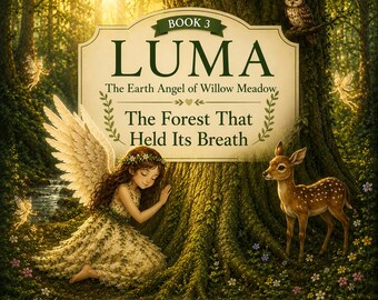 Luma Die Erde Engel der Weide Wiese Der Wald, der den Atem angehalten hat Druckbares PDF-Kinderbuch |