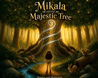 Mikala und der majestätische Baum | Verzauberter Wald Abenteuer PDF zum ausdrucken für Kinder | Naturgeschichte für Kinder | Gute-Nacht-Bilderbuch | Alter: 5-9 Jahre