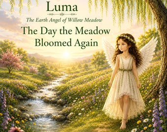 Luma: Der Erdenengel der Weide-Wiese - Als der Tag die Wiese wieder erblühte | Kinder eBook | Natur Gute-Nacht-Geschichte für Kinder | 4-8 Jahre alt