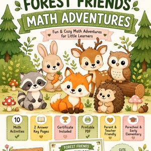 FOREST FRIENDS MATH