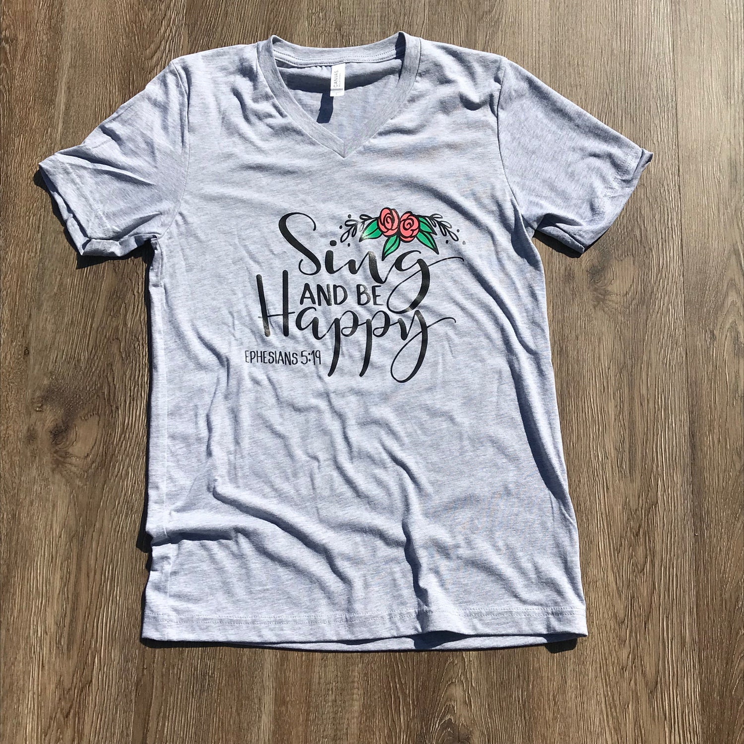 Sing And Be Happy Ephesians 519 T Shirt