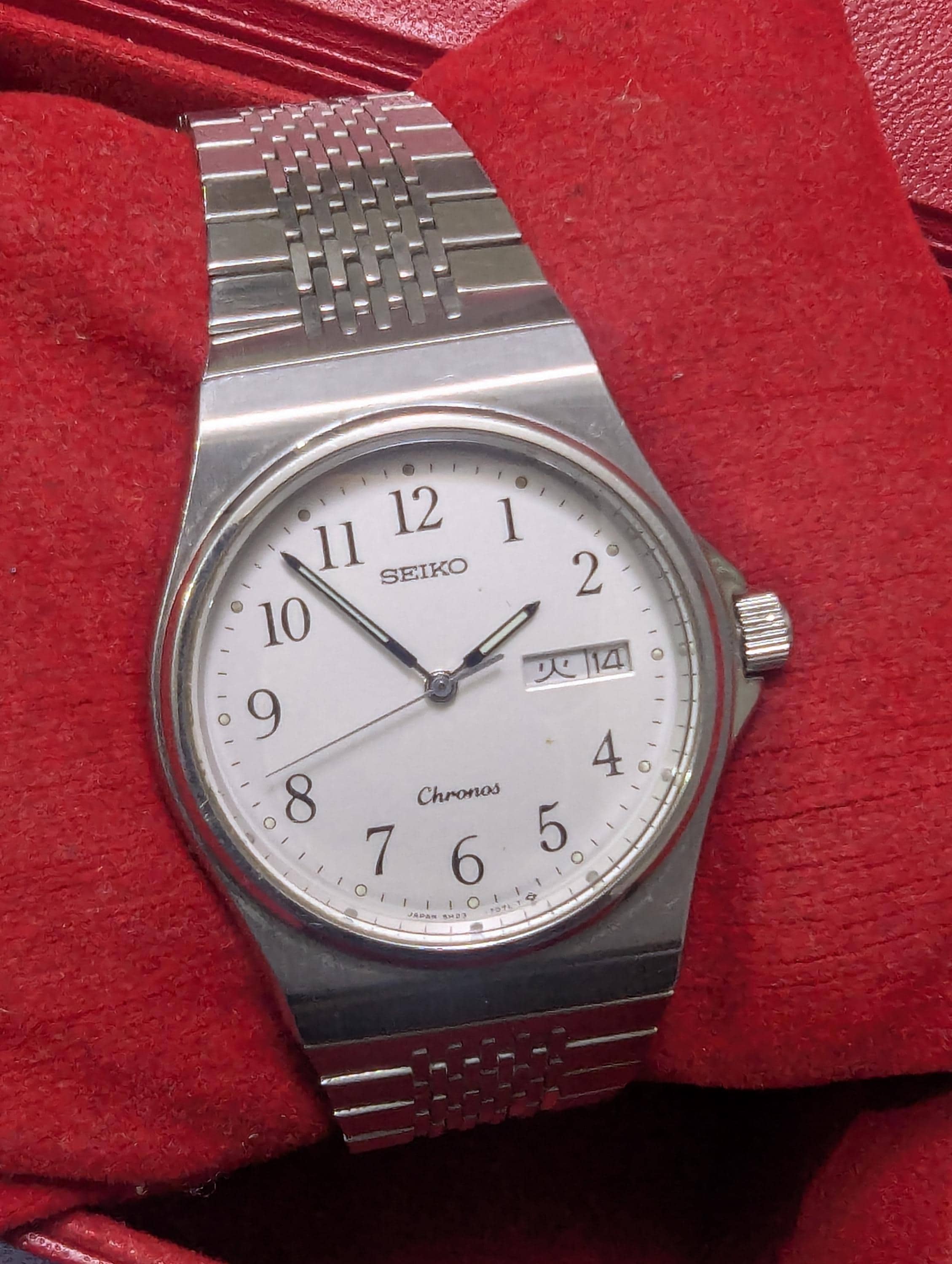 Seiko Quartz Chronos - Etsy