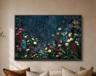 Moonlit Cottage Wildflower Painting_MoreDetail-v3_8K_8192x5460 New Store Template