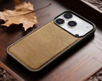 Luxury Crazy Horse Leather iPhone Case – Magnetic Cowhide Cover for iPhone 17, 16, 15, 14, 13, 12 & 11 Pro Max