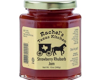 Rachel's Texas Kitchen Strawberry Jam – Homemade Sweet Fruit Spread