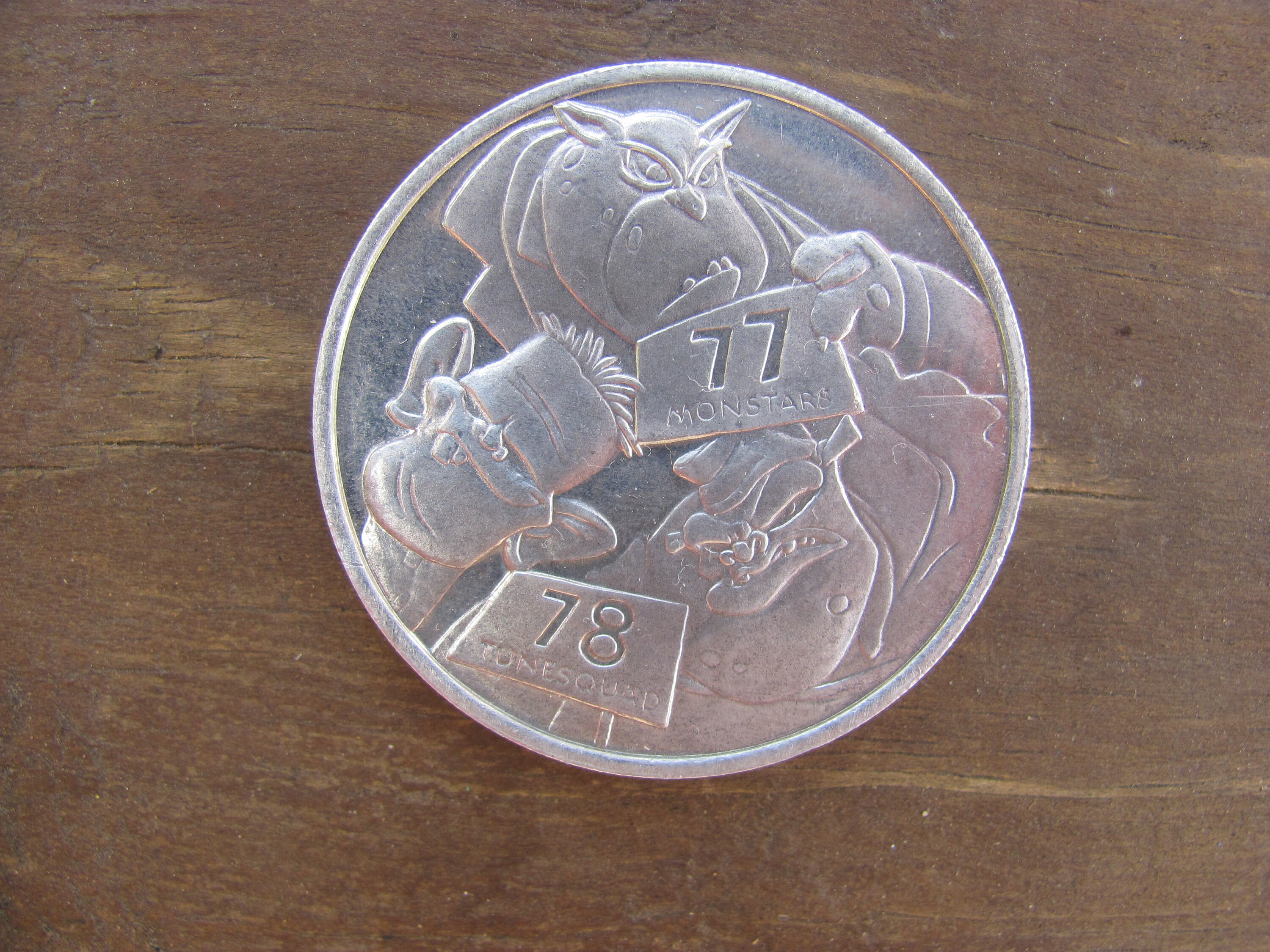 FREE SHIPPING in the USVintage Space Jam Coin Vintage Movie Etsy