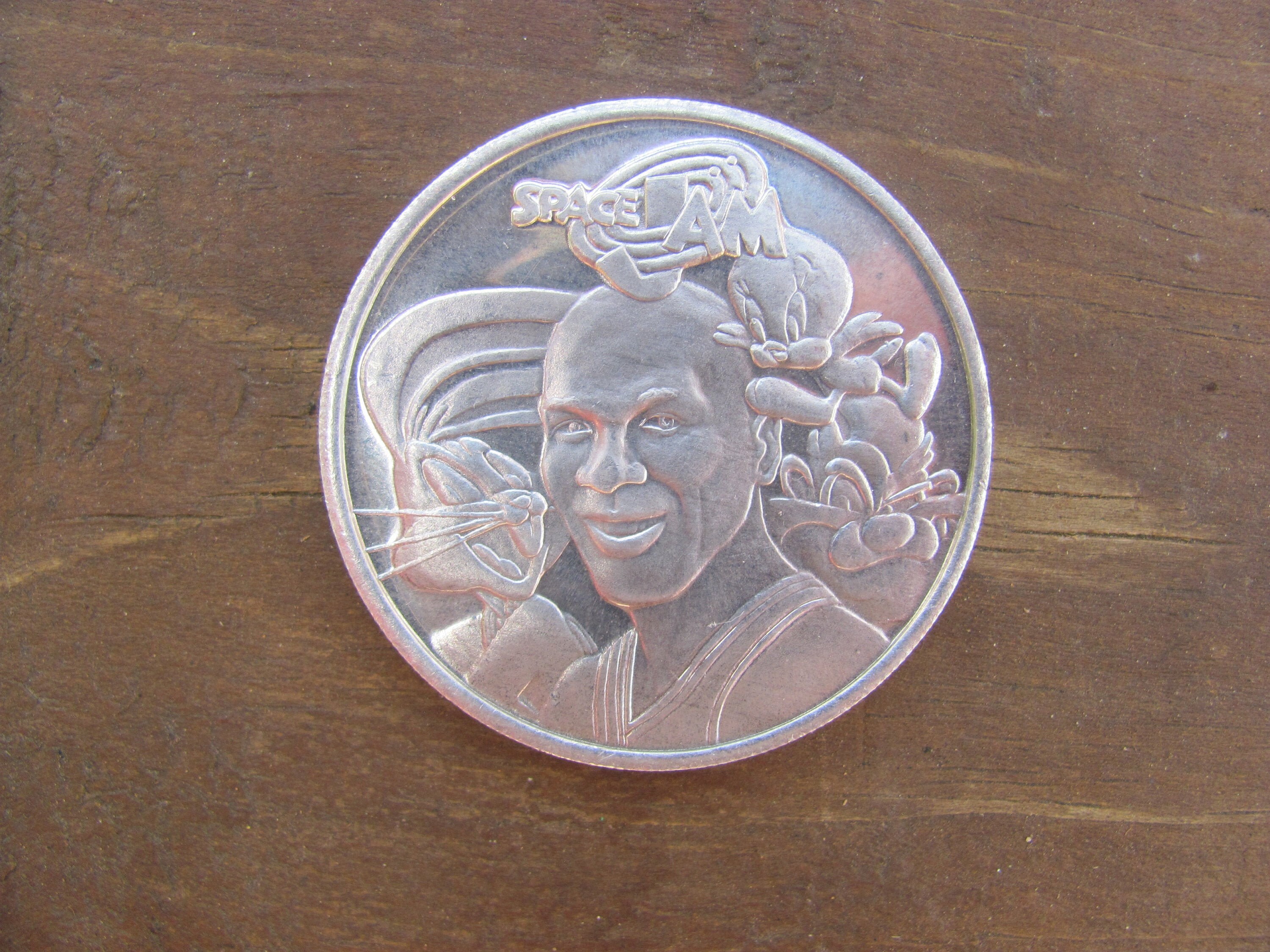 FREE SHIPPING in the USVintage Space Jam Coin Vintage Movie Etsy