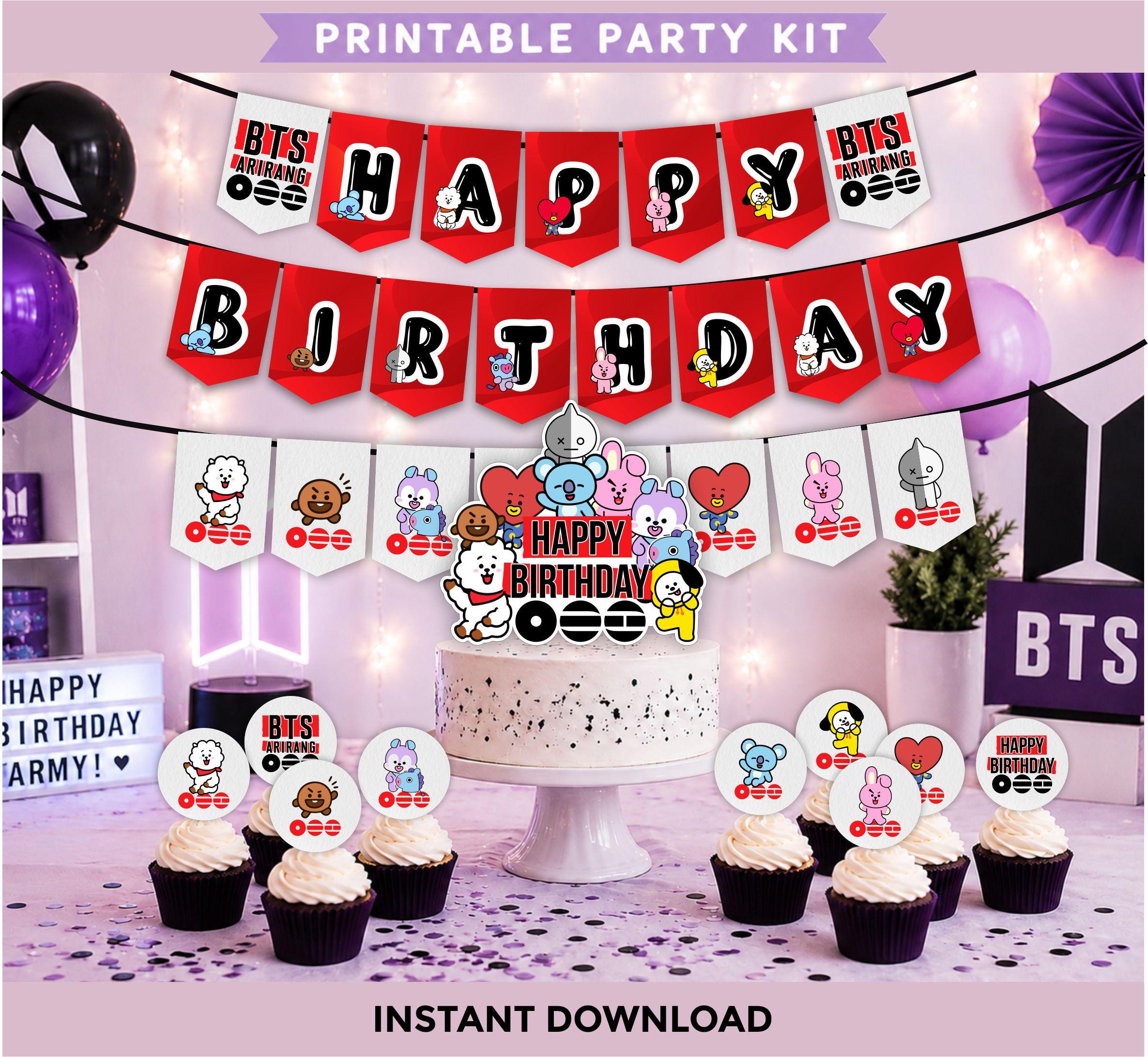 Bt21 cupcake - Etsy 日本