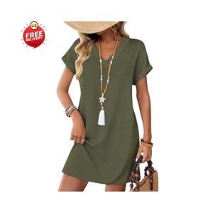 chiffon sage green bridesmaid dresses Chiffon Halter Dusty Sage A-line Slit Long Bridesmaid Dress  Movousdress