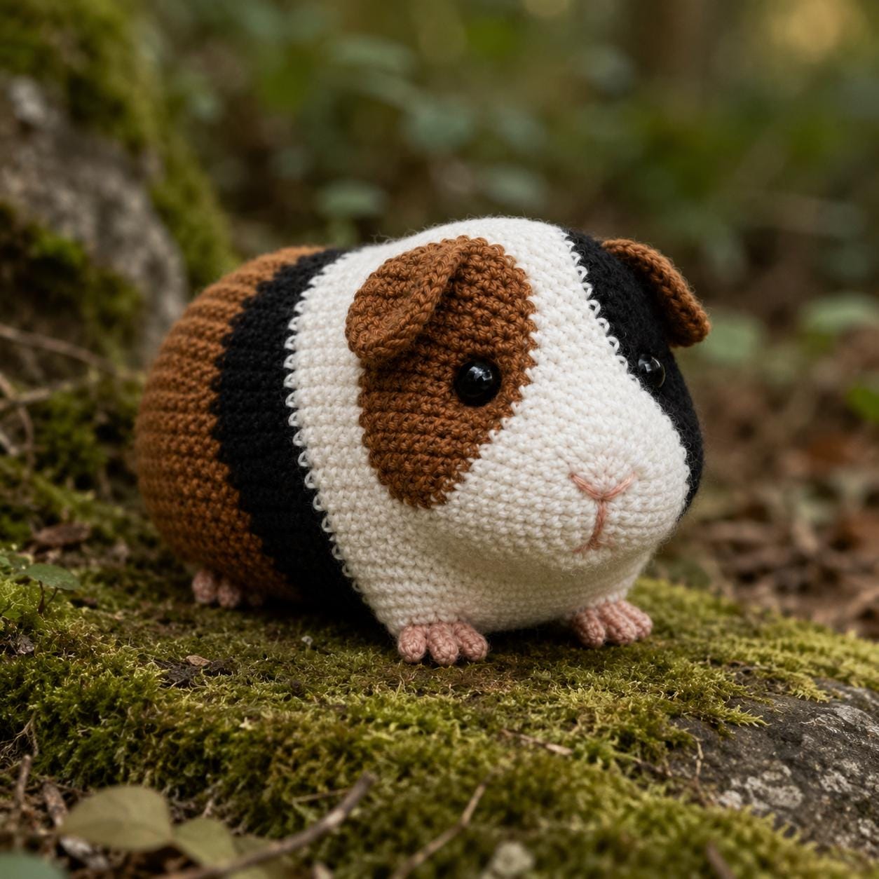 Realistic Guinea Pig Crochet Pattern Tutorial