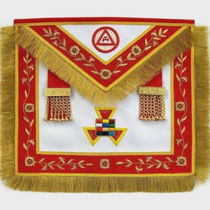 Royal Arch Past High Priest PHP Apron Bullion Hand Embroidered Regalia