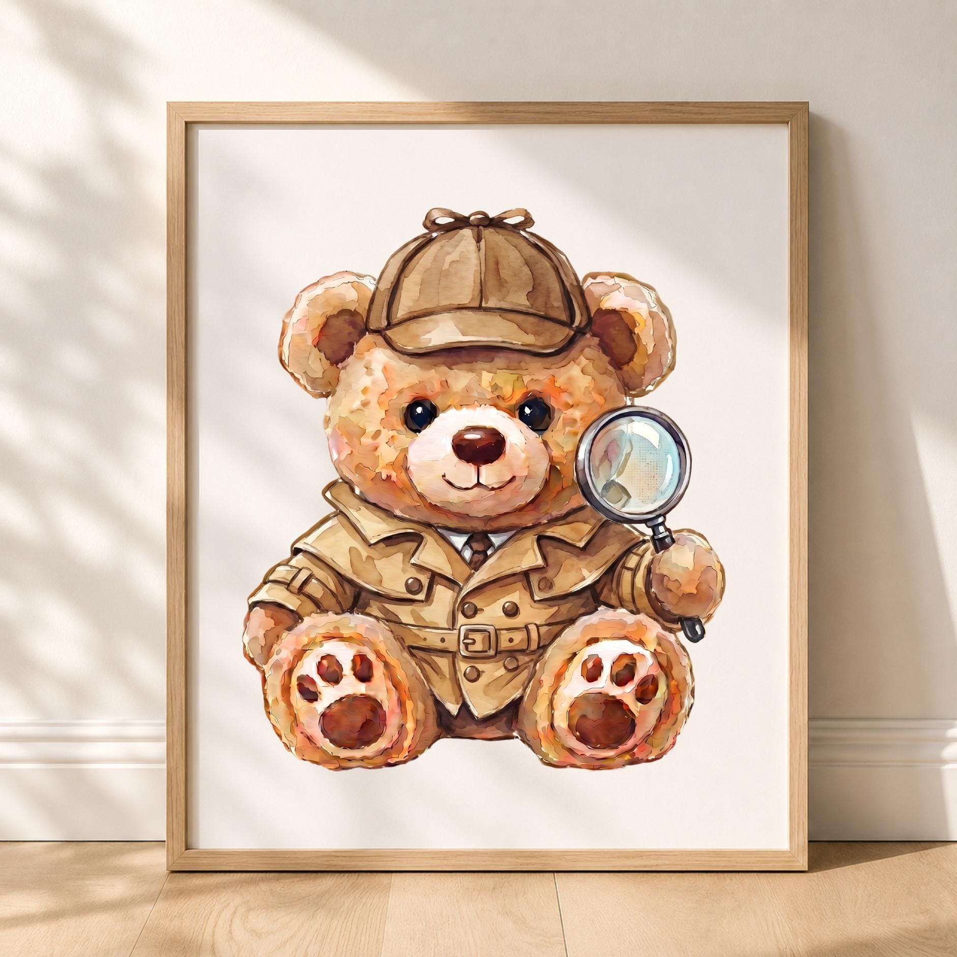 Sherlock Holmes Teddy Bear - Etsy