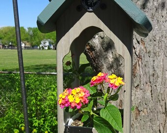 Hanging colored outdoor planter- PVC planters - Modern Outdoor Hanging planter for Annual Plants