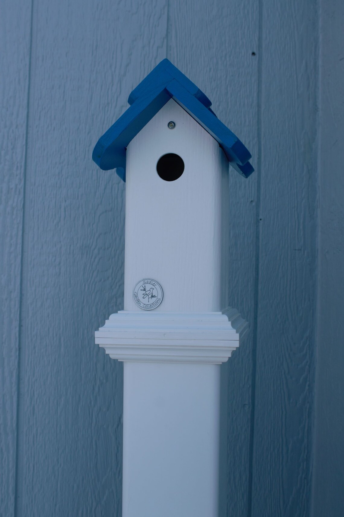 PVC Post Mount Bird House for Chickadee and Small Birds. All | Etsy