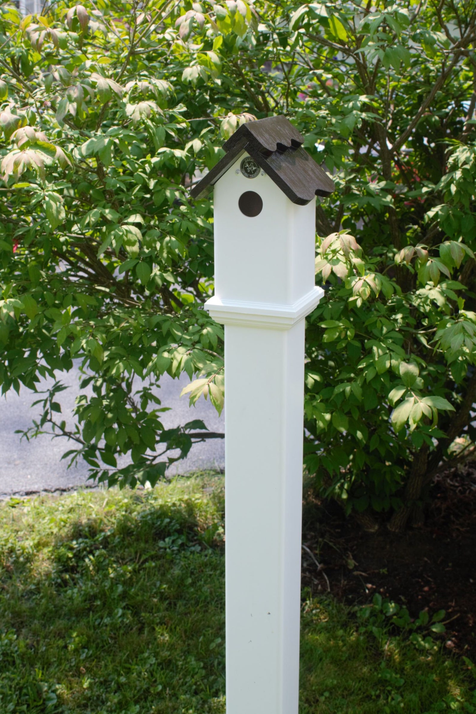 Weatherable All PVC Birdhouse to Cap a 4 X 4 PVC Post Etsy