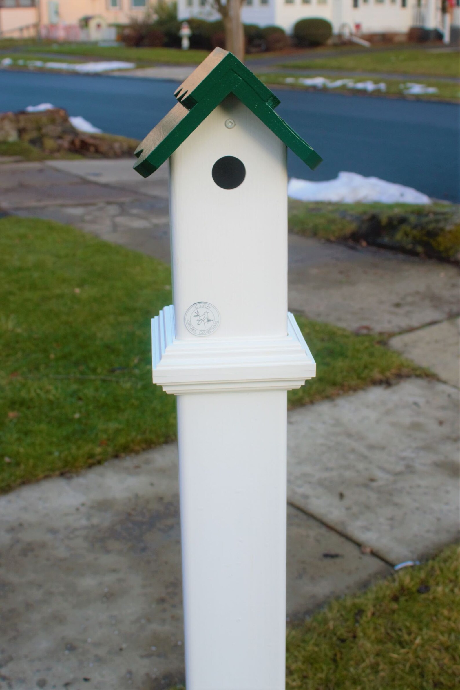 PVC Post Mount Bird House for Chickadee and Small Birds. All | Etsy