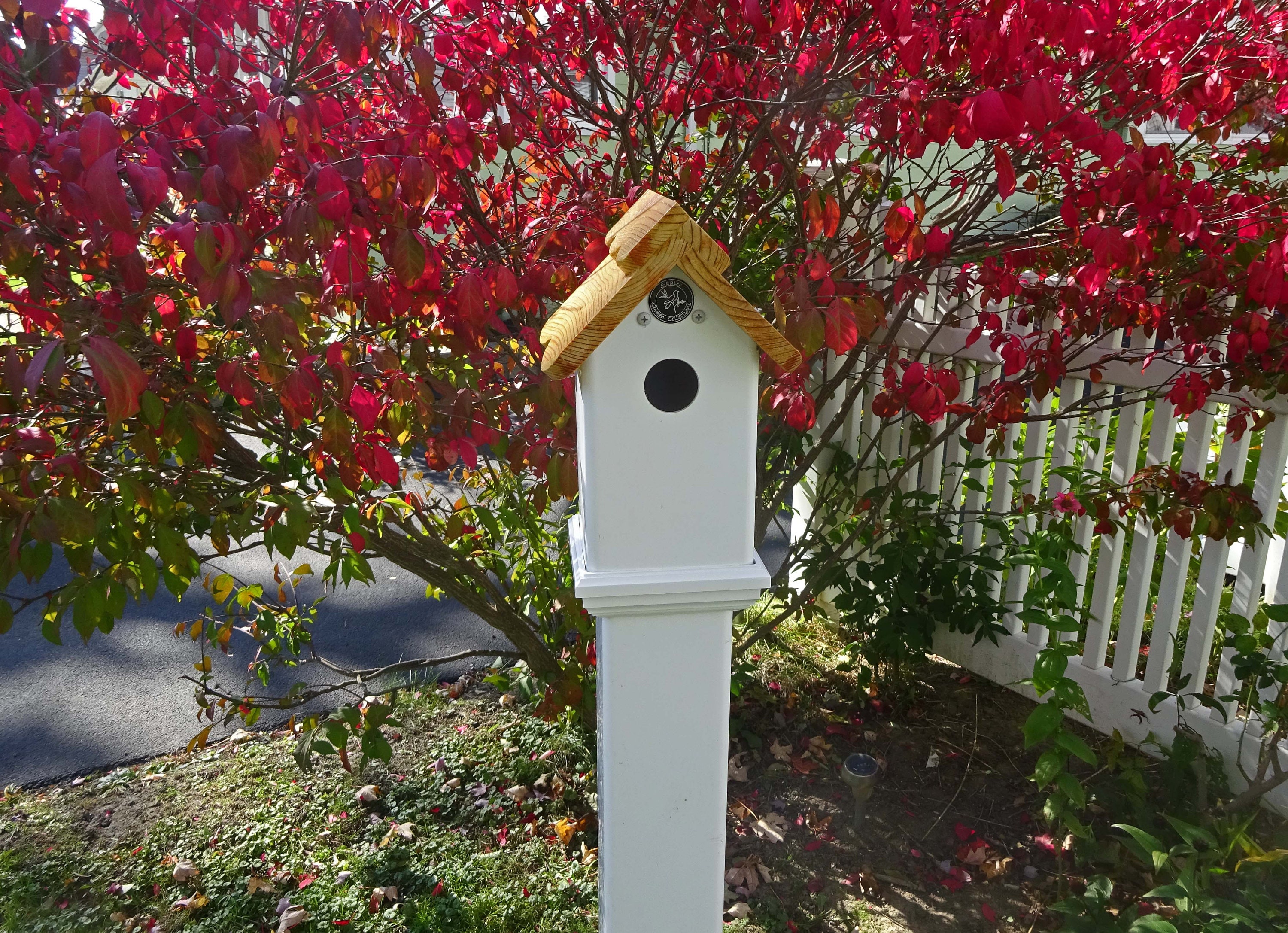 その他 GELCHOP BIRD HOUSE POST BOX Creative C7539 Post Box Bird House - YouTube