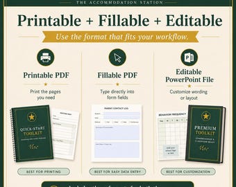 Behavior Documentation Toolkit Bundle | Printable Fillable Editable ABC Data Sheets, Contact Log, SPED Forms