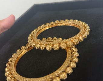 Tradiitional Bangles set of 2  – Bridal Ethnic Jewellery Bracelet Set