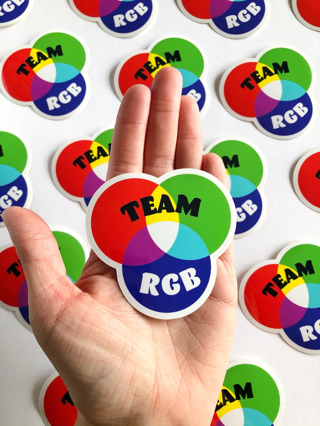 Team RGB Web Graphic Designer Sticker | UX Designer Gift UI | Artist ...