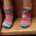 003 Knit socks pattern for American Girl doll