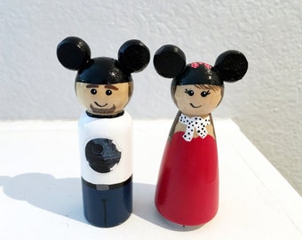 mickey mouse peg doll