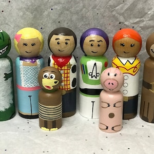 Toy Story Custom listing set 9 pegs