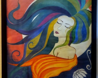 Woman in the Wind