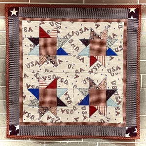 Patriotic Quilted Wallhanging