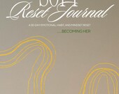 Soft Reset Journal (Digital Download) | 30 Day Self Improvement Planner | Mental Reset Workbook | Printable Wellness Journal