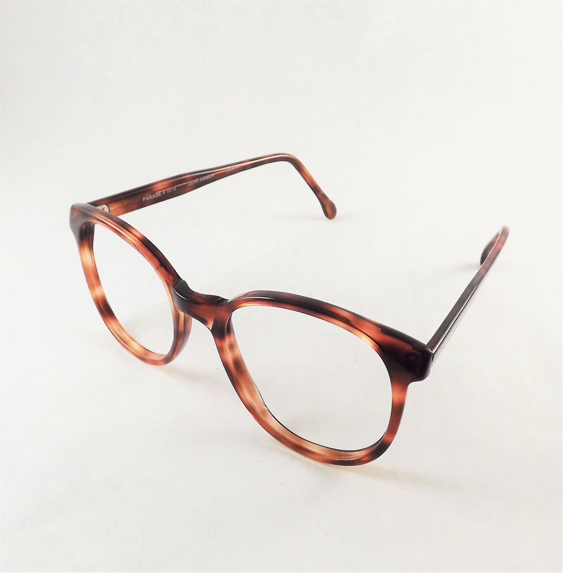 Tortoise Shell Eyeglasses 1980s Glasses Frame Women Brown | Etsy