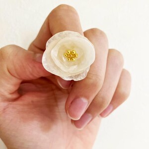 Japansk lysterring med snäckskal, justerbara bohemiska kustsmycken, filigranbas, romantisk glöd