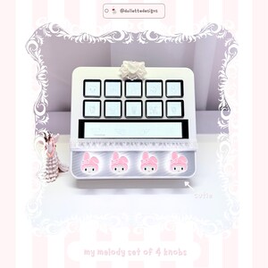 My Melody Stream Deck Knobs – 3D Printed Custom Set