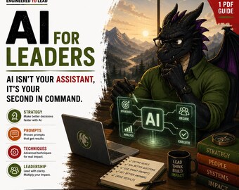 AI for leaders - It's not your assistant, it's your second in command | AI Prompts & Techniques for effective leadership and management