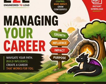 Managing Your Career Guide | Leadership, Promotion, CV, Network (Instant PDF Download)