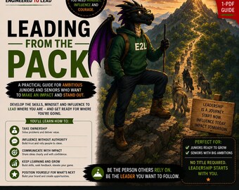 Leading from the pack - How to Lead Without the Title | Leadership Development Guide | Influence, Trust & Mentoring PDF