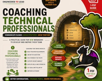Coaching Technical Professionals Guide for Managers (PDF Download)
