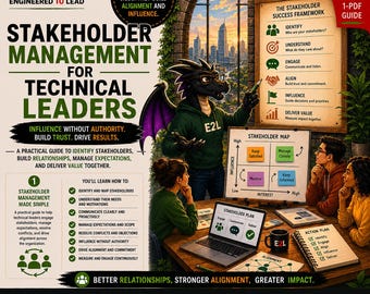 Stakeholder Management for Technical Leaders | Engineering Leadership Guide | PDF Instant Download