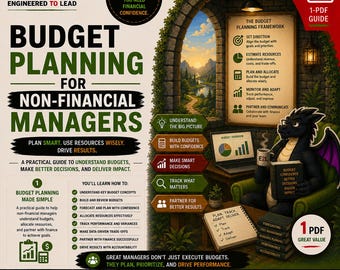 Budget Planning for Non-Financial Managers | A new Managers Guide | CapEx OpEx Forecasting | PDF Download