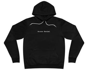 Access Denied. | Minimalist Techwear Hoodie
