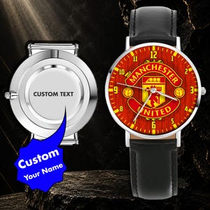 Manchester United Watch Band - Etsy
